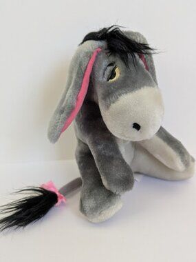 Vintage Disney Winnie the Pooh Eeyore the Donkey Plush Stuffed Animal Toy